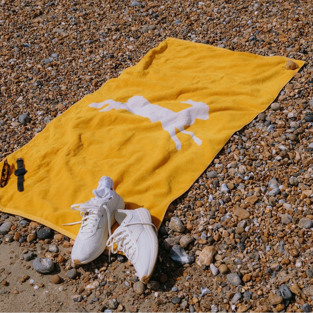 Tracksmith beach towel